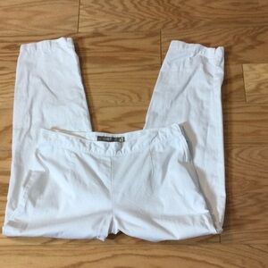 4 J. Crew White Ankle Chino Pants